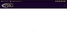 Tablet Screenshot of partybusgroup.com